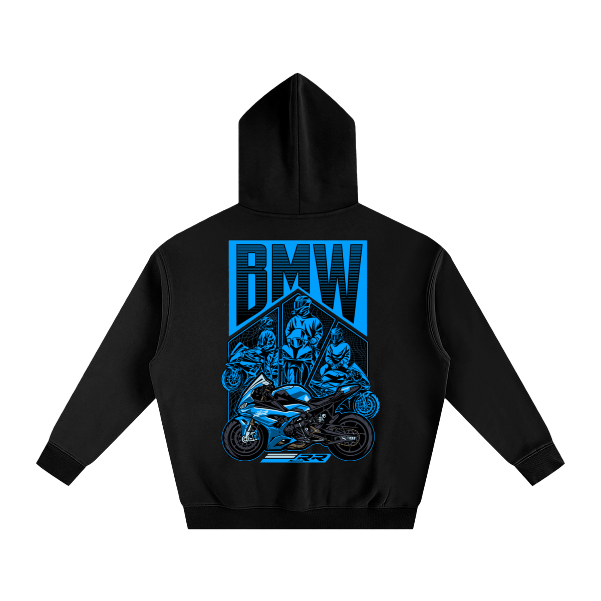 OVERSIZED BMW Banner Hoodie