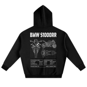 OVERSIZED BMW Blueprint hoodie