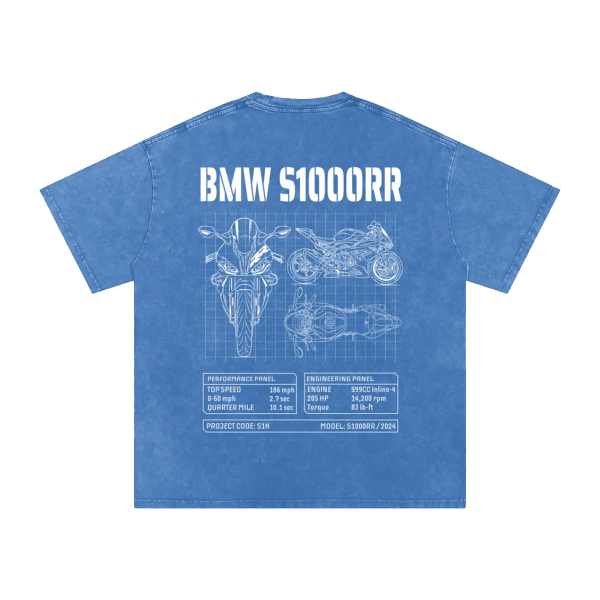 OVERSIZED BMW Blueprint T-Shirt