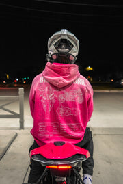 Ruby Star Blueprint Hoodie