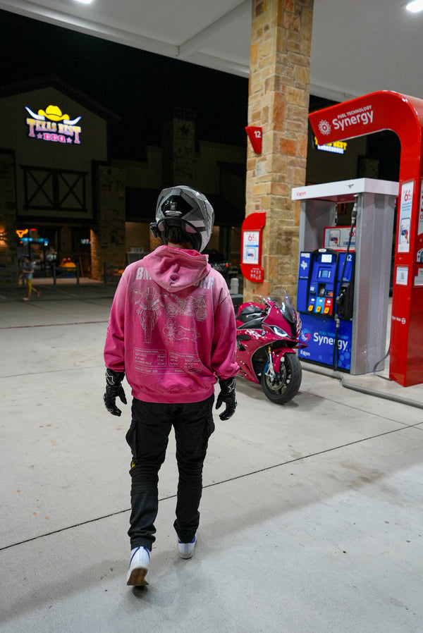 Ruby Star Blueprint Hoodie