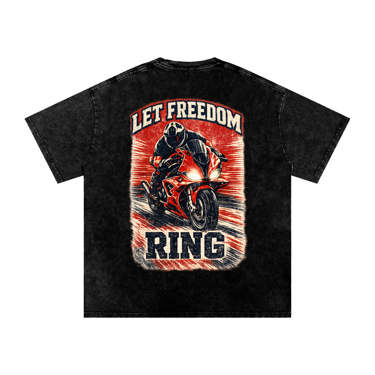 (OVERSIZED) LET FREEDOM RING T-SHIRT