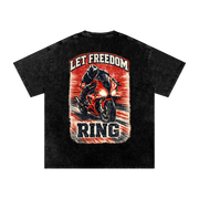 (OVERSIZED) LET FREEDOM RING T-SHIRT