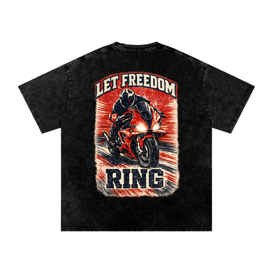 (OVERSIZED) LET FREEDOM RING T-SHIRT