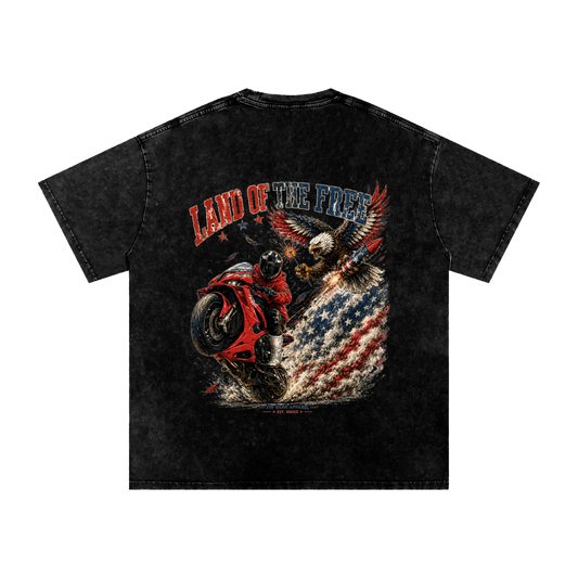 (OVERSIZED) LAND OF THE FREE T-SHIRT