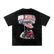 (OVERSIZED) NO CHILL SINCE 1776 T-SHIRT