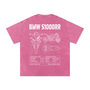 OVERSIZED Ruby Star Blueprint T-Shirt