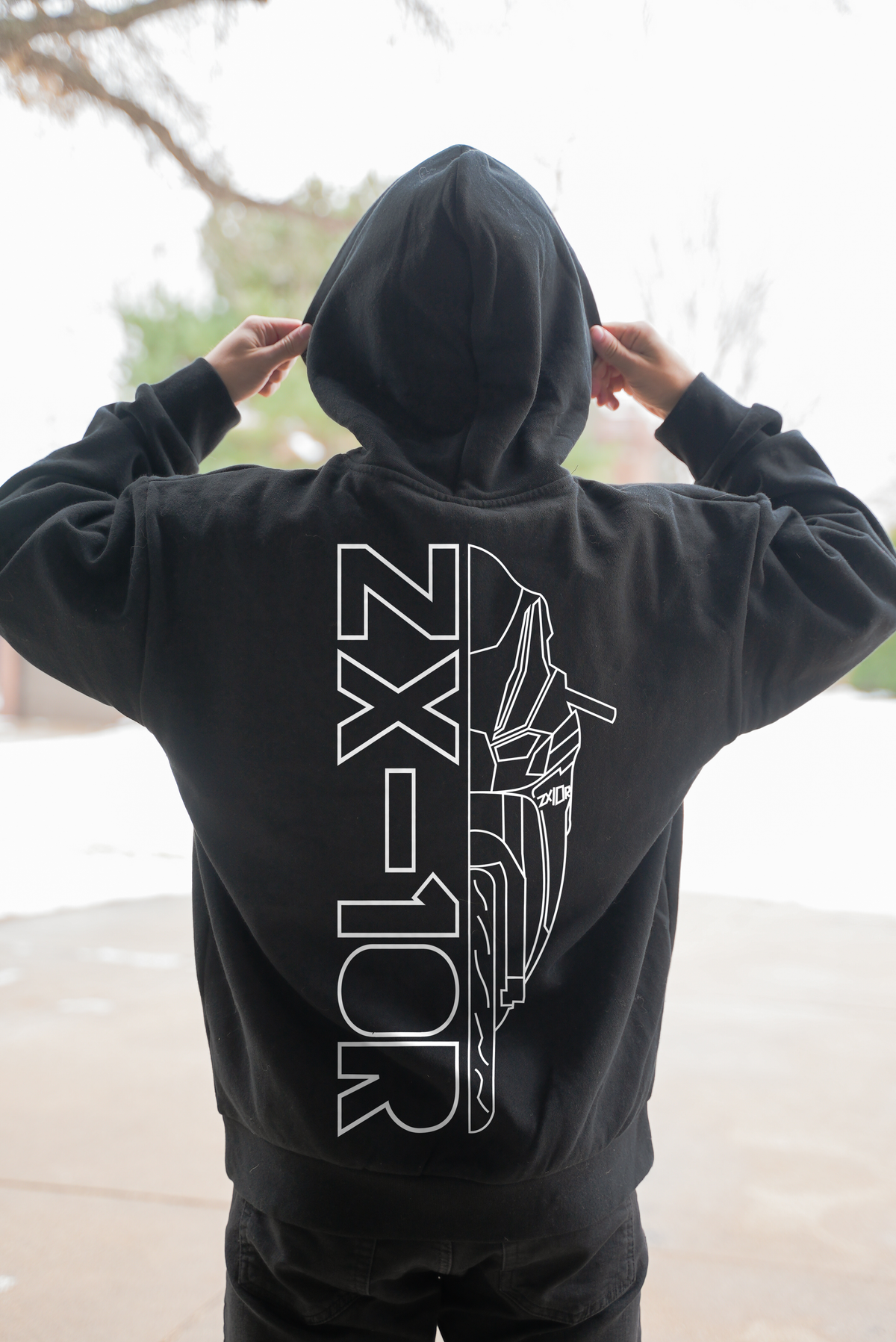 Oversized ZX10R Hoodie